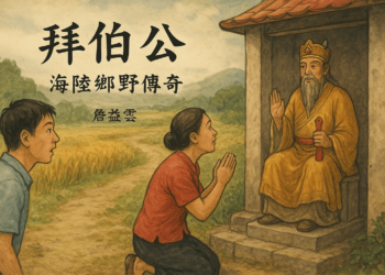 【客語文章】篇名:拜伯公 《海陸鄉野傳奇》(5) 作者:詹益雲 (海陸腔) 【客語文章】篇名:拜伯公 《海陸鄉野傳奇》(5) 作者:詹益雲 (海陸腔)