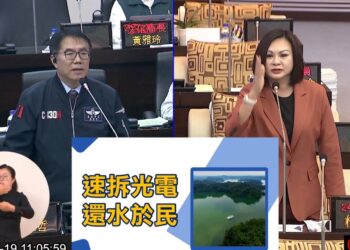 烏山頭水庫水質有清潔劑是謠言?林燕祝請市長和官員喝複製水無人敢喝 烏山頭水庫水質有清潔劑是謠言?林燕祝請市長和官員喝複製水無人敢喝