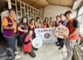 周珍主率千禧同濟會端午送暖　攜手公益夥伴把愛送進孤老家中