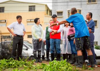 市長初選人林岱樺災後　高雄治水三步驟啟動！全面升級城市防洪標準