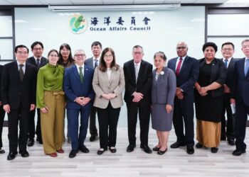 管碧玲接見駐聯合國常任代表 強化印太區域合作 共同守護海洋民主價值