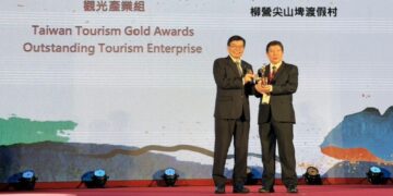 台糖柳營尖山埤渡假村獲獎鍍「金」　3、4月消費滿額送刮刮樂中獎率百分百