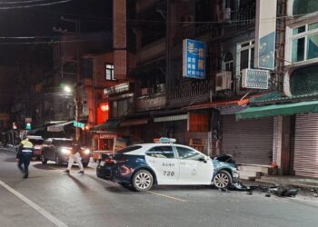 屏內埔鄉昭勝路段警匪追逐　驚險上演