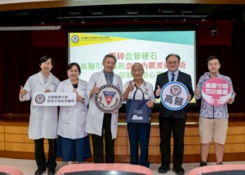 「震碎」血管硬石！　高醫引進最新血管內震波碎石術助七旬翁揮別心痛