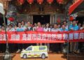大寮林園區議員李雨庭勤走基層今適逢玄天上帝聖誕 不忘祈福國泰民安