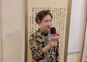 「鐵骨丹青翰墨香」硬筆書法會員聯展　八卦山大佛隆重登場