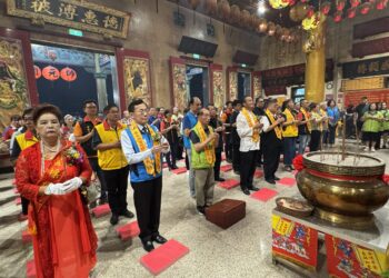 麻豆太子宮90歲主委親辦中壇元帥祝壽大典　信仰結合公益推廣反毒理念